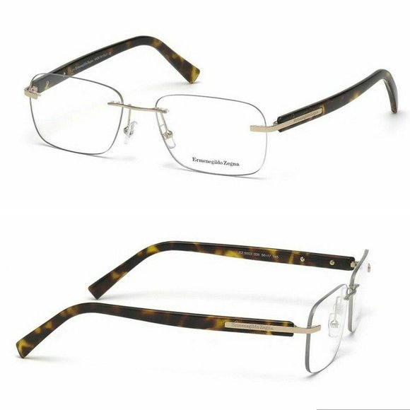 Ermenegildo Zegna Other - New Ermenegildo Zegna EZ5003 028 Rimless Eyewear